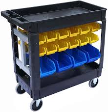 jegs 81436 utility cart with storage