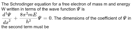 wave equation psi represents