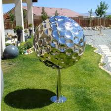 Stainless Steel Golf Statues