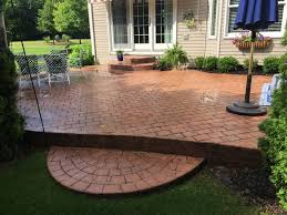 Gloss Finish Stamped Concrete Sealer