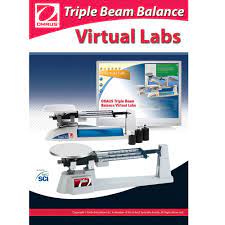 ohaus triple beam balance virtual lab