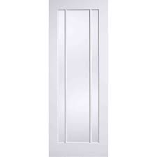 Lincoln 3 Panel Glazed Door White