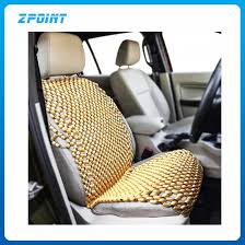 Car Accessory Wood Massage Seat Cover