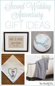 second anniversary gift ideas