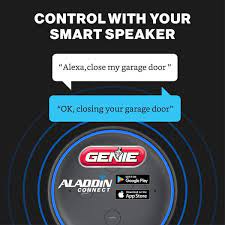 genie aladdin connect smart garage door