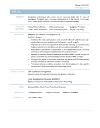 Accountants Cv Sample Resume For Accounting Job Best Of Template