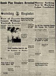 Beckley Sunday Register Archives Jul 13 1947 P 1