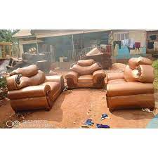 5 seater sofa ayotaz giant leather gold