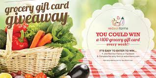 When using your credit card, consider which stores will count toward grocery store purchases. Grocery Gift Card Giveaway Red Sun Farms