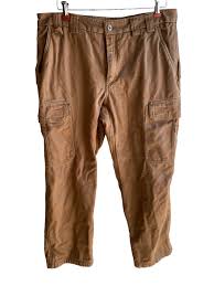 duluth trading company mens cargo brown