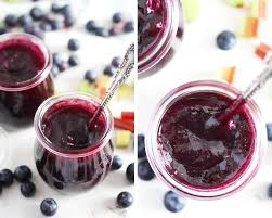 blueberry rhubarb jam jam without