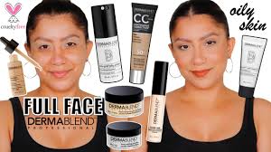 full face using only dermablend