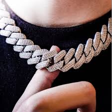 g cuban link choker chain necklace