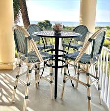 Patio Bar Chairs With Back Rattan