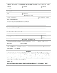 Registration Form Template Free Download 4548600677 Free Form