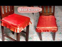 Diy Chair Seat Slipcover Pleated Skirt