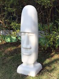 Garden Ornament Easter Island Head