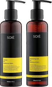 set soie for radiance skin gel 200ml