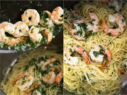 Baby shrimp scampi and angel hair pasta recipe. Angel Hair With Lemon Shrimp Scampi Recipe Natasha S Kitchen