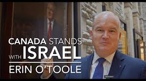 Erin o'toole se prépare à gouverner. Canada Stands With Israel Erin O Toole Youtube