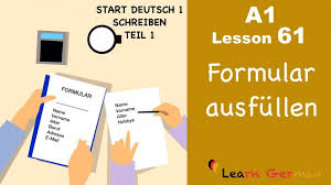 Deutsch texte schreiben üben, verbessern und mehr: A1 Course Learn German A1 Kurs Deutsch Lernen