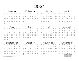 Calendars are available in pdf and microsoft word formats. 2021 Calendar Printable Pdf Calendar Printables Printable Blank Calendar Printable Calendar Template