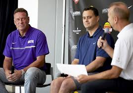 Arizona wildcats head coach sean miller denied any wrongdoing at a press conference on thursday after an espn report tied him directly to a $100,000 payment meant to help secure a star recruit. Majerle Gcu Will Feel At Home In St John S Game Gcu Today