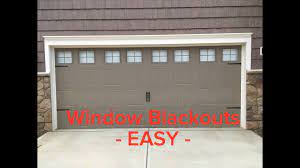 Ask your helper to stay out of the haas door. Cheap Diy Garage Window Blackout So People Can T See In Youtube