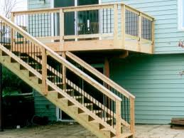 Exterior Stairs Deck Stair Railing
