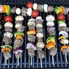 beef steak kabobs in the oven or