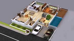 1000 sq ft house plans 2 bedroom indian