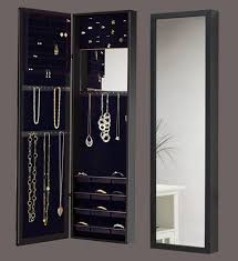 mirror jewelry armoire affordable and