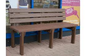 Recycled Plastic Bench Heavy Duty