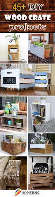 best diy wood crate projects and ideas