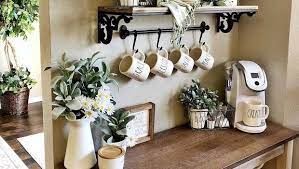 Bar ideas #coffee station ideas you need to see (coffe bar ideas) #coffeebar. Coffee Lovers See 20 Creative Ideas To Decorate Your Home Coffee Bar