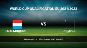 luxembourg vs ireland h2h 14 nov 2021