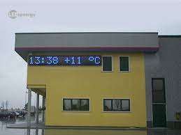 Led Clocks Counters Led Outdoor