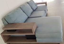 l shaped sofa set wooden frame