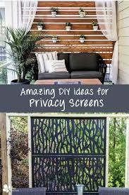 Diy Backyard Privacy Screen Ideas