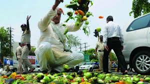 Image result for farmers agitation