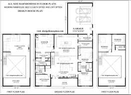 50x60 barndominium floor plan 3 bed 2 bath