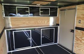 Durable, recycled & easy to install. 7x14 Motorcycle Trailer Cabinets E Track Rubber Flooring Brandywine Black 12 Triple A Trailers