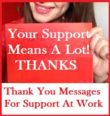 Thank You Messages Support