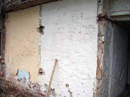 Sandblasting Buildings Houses Walls