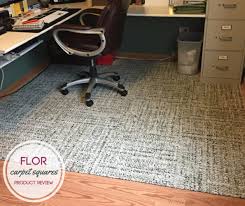 flor carpet squares in the office