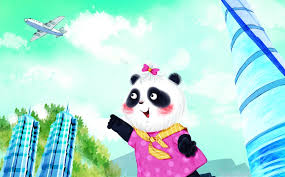 panda high rise wallpaper computer