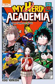 My Hero Academia T08 | My hero academia volumes, Boku no hero academia,  Capas de quadrinhos