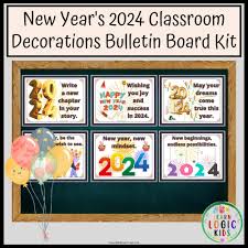 new year s 2024 clroom decorations
