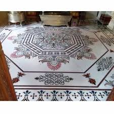 indoor marble inlay flooring at rs 900