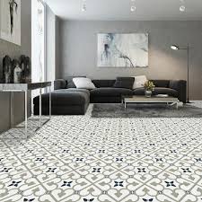 achim retro 12x12 l stick vinyl floor tile clover 20 tiles 20 sq ft